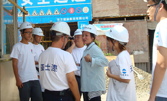 施工工地实地考察学习